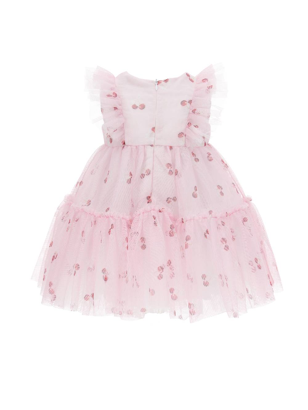 Monnalisa Abito tulle ciliegie Online