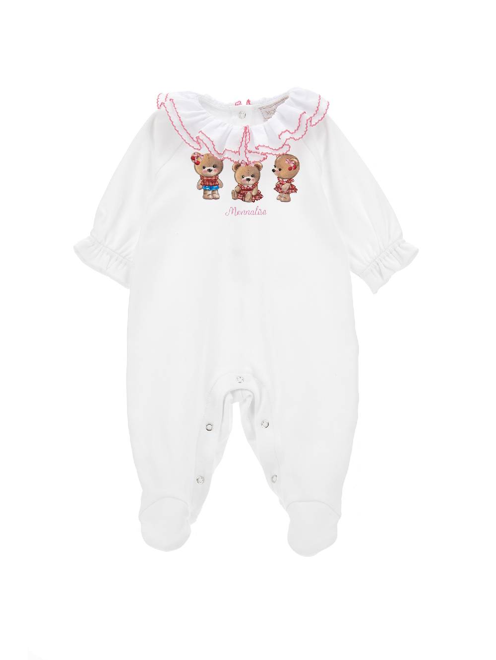 Monnalisa Tutina cotone teddy bear In Vendita