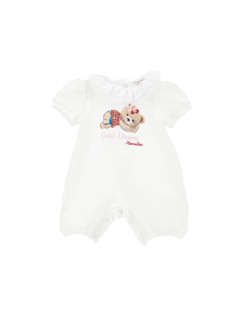 Monnalisa Pagliaccetto cotone teddy bear Saldi