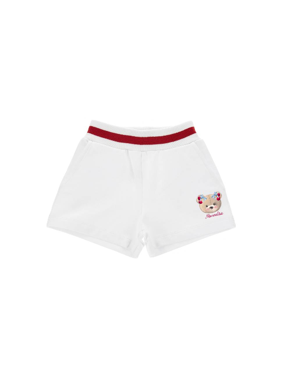 Monnalisa Shorts teddy felpa cotone