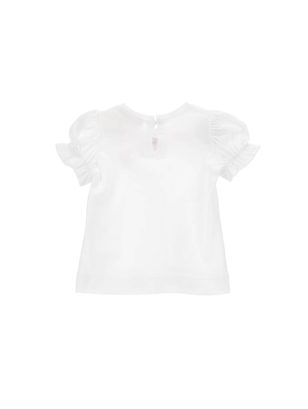 Monnalisa T-shirt jersey stampa fiocchetti Offerta natalizia