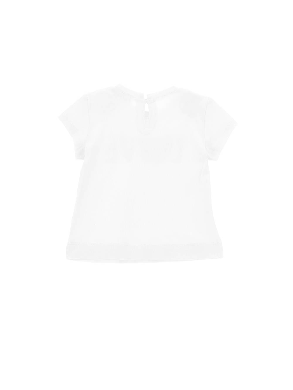 Monnalisa T-shirt jersey stampa love e orsetto Vendita calda