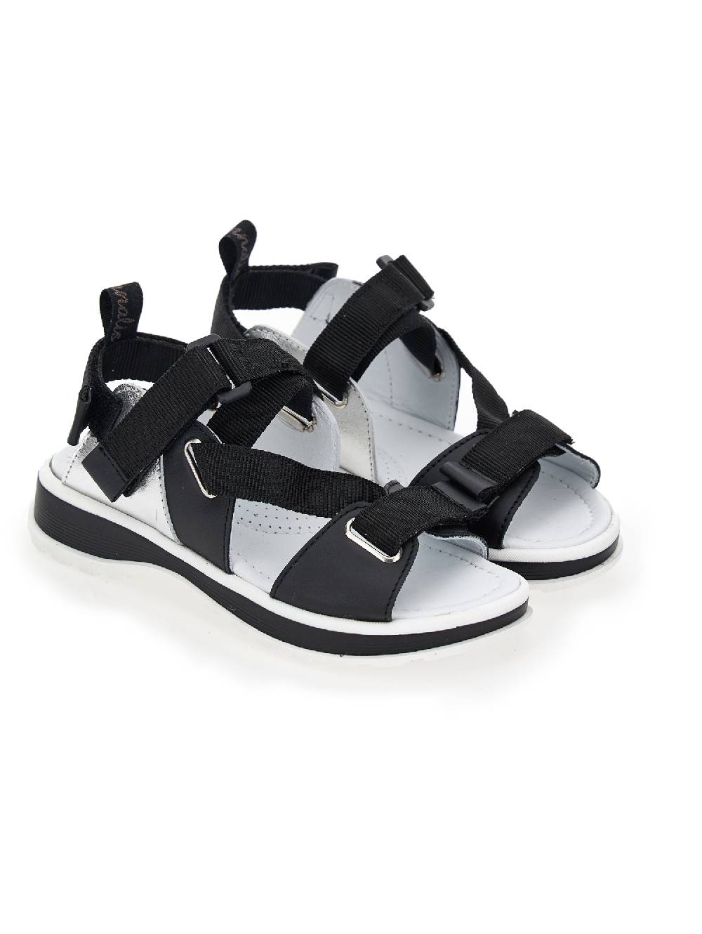 Monnalisa Sandali mix nappa vitello Prezzo basso