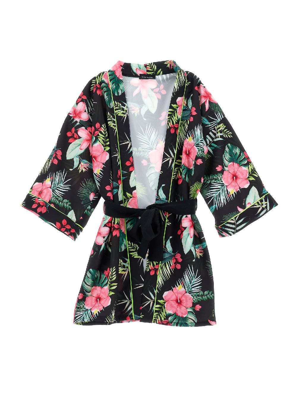 Monnalisa Giacca kimono stampa jungle Fino al 50% di sconto
