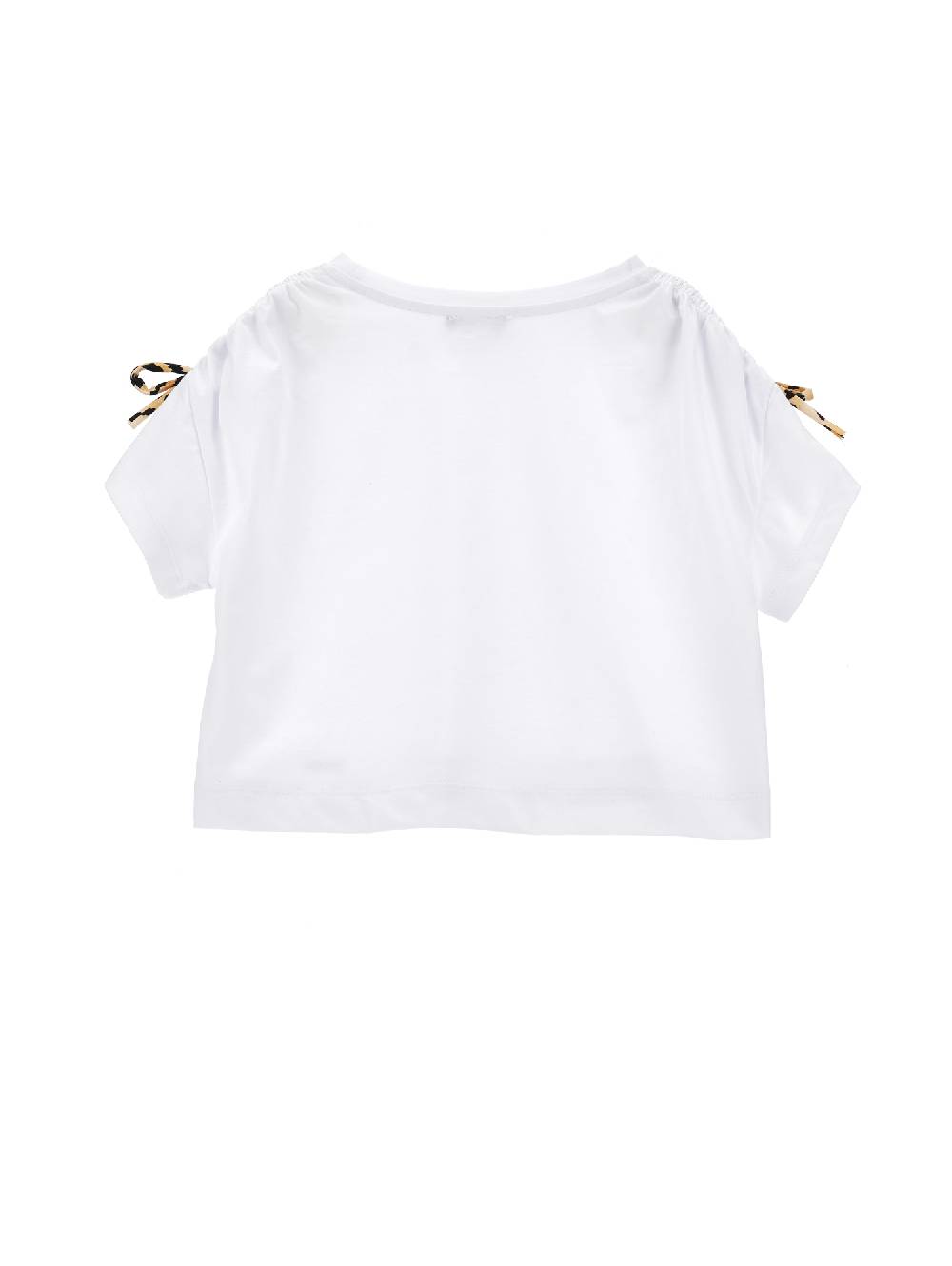 Monnalisa T-shirt cotone organico cropped Offerta speciale della fabbrica