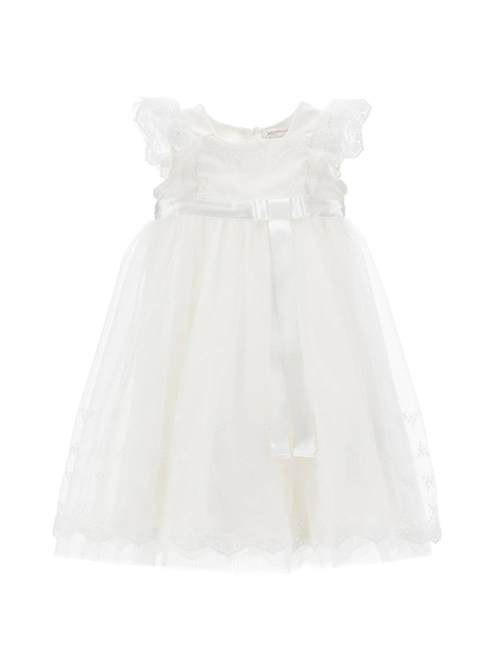 Monnalisa Abito Iconic tulle e pizzo Offerta Pasqua