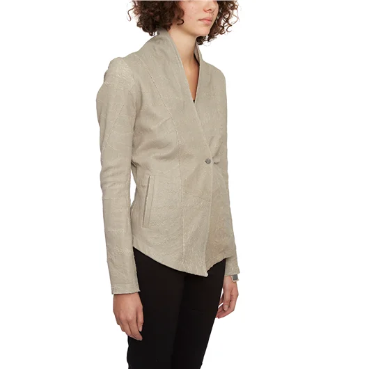 10SEI0OTTO GIACCA BLAZER IN PELLE Qualità Garantita