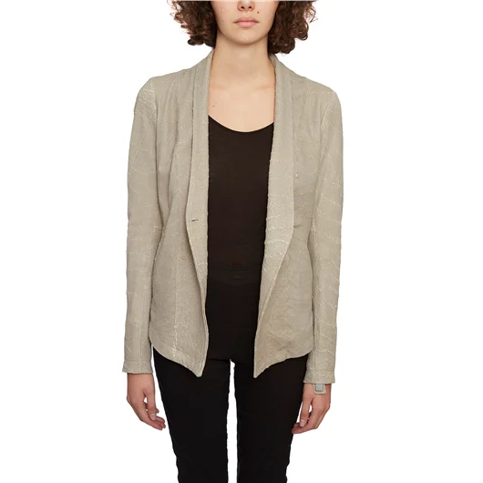 10SEI0OTTO GIACCA BLAZER IN PELLE Qualità Garantita