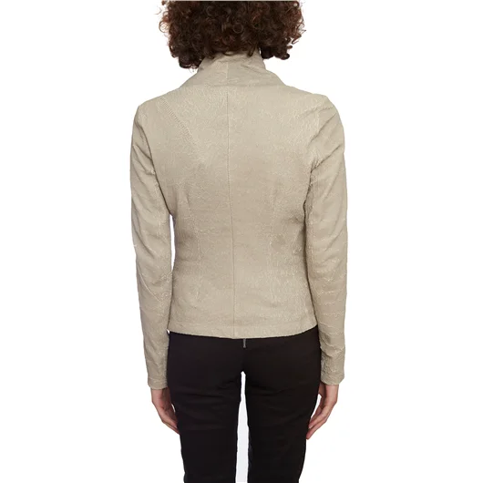 10SEI0OTTO GIACCA BLAZER IN PELLE Qualità Garantita
