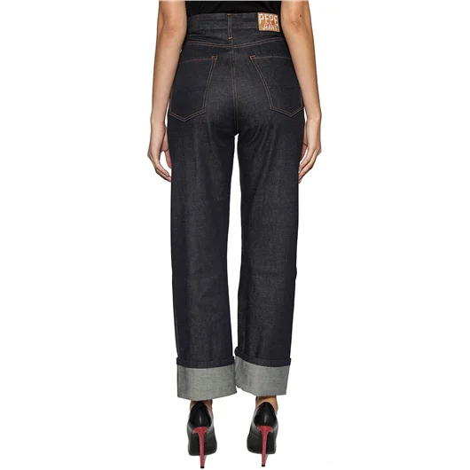 DUA LIPA X PEPE JEANS JEANS IN DENIM RELAXED Nuova