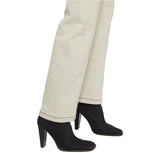 ANDREA YA'AQOV JEANS IN DENIM WIDE LEG 2025