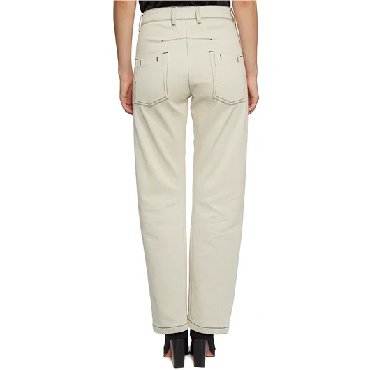 ANDREA YA'AQOV JEANS IN DENIM WIDE LEG 2025
