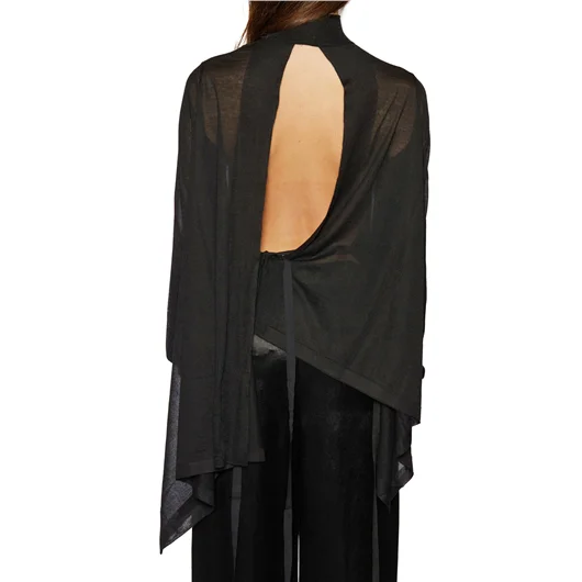 ANN DEMEULEMEESTER MAGLIA IN CASHMERE E SETA ALICIA Pezzi Unici