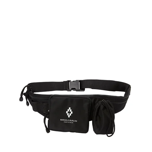 MARCELO BURLON MARSUPIO FANNY STAMPA CROSS Promozione Limitata