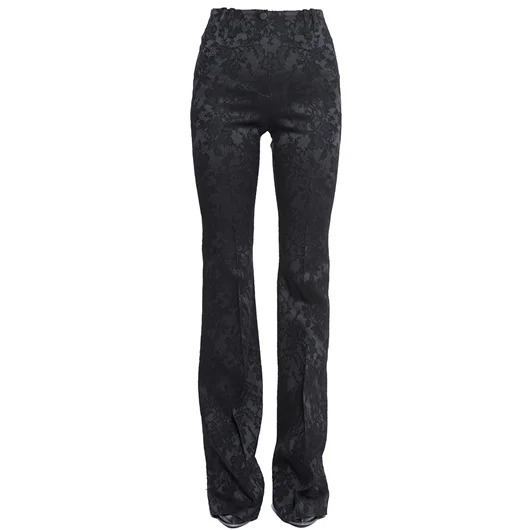 PLEIN SUD PANTALONE A ZAMPA IN JAQUARD DI RASO Online