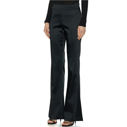 AVENUE MONTAIGNE PANTALONE A ZAMPA IN SATIN MOD.BELLINI Outlet