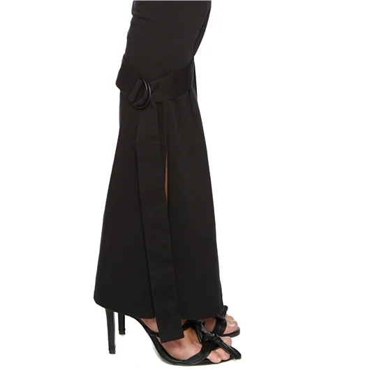 NOSTRASANTISSIMA PANTALONE A ZAMPA IN STRETCH In Vendita