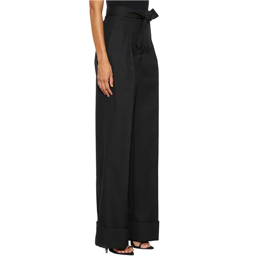 CAPASA PANTALONE AMPIO IN CHECK Vendita Calda