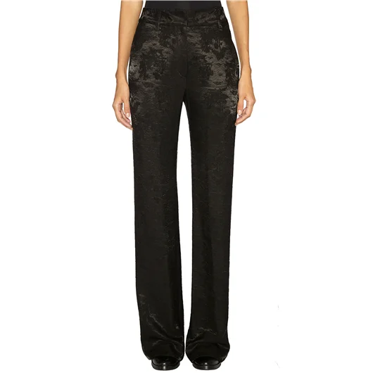 ANN DEMEULEMEESTER PANTALONE AMPIO IN JACQUARD Saldi Di Fabbrica