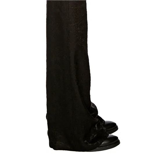 ANN DEMEULEMEESTER PANTALONE AMPIO IN JACQUARD Saldi Di Fabbrica