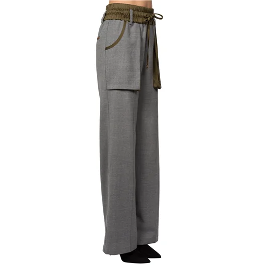 ANDREA YA'AQOV PANTALONE AMPIO LUNGO CARGO Vendite Flash