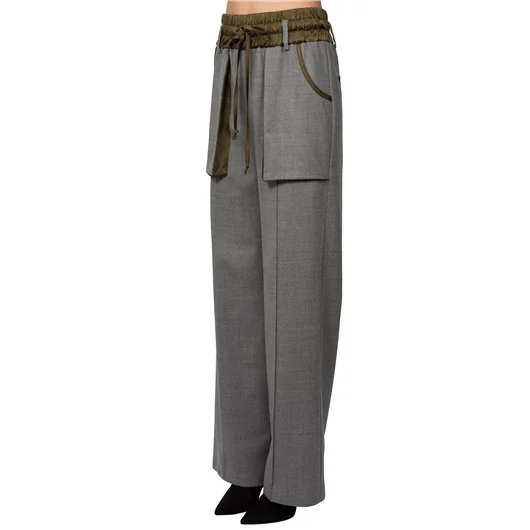 ANDREA YA'AQOV PANTALONE AMPIO LUNGO CARGO Vendite Flash