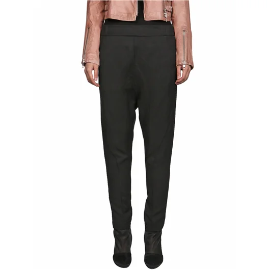 NOSTRASANTISSIMA PANTALONE BAGGY CON IMPUNTURE Negozio