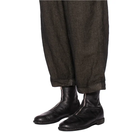 MASNADA PANTALONE BAGGY IN CANAPA E LANA Nuova