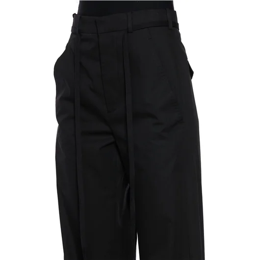 ANN DEMEULEMEESTER PANTALONE IN RASO ANNEKE Negozi Online