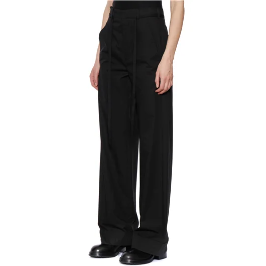 ANN DEMEULEMEESTER PANTALONE IN RASO ANNEKE Negozi Online