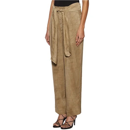 DONDUP PANTALONE MORBIDO CON CINTURA Sconto
