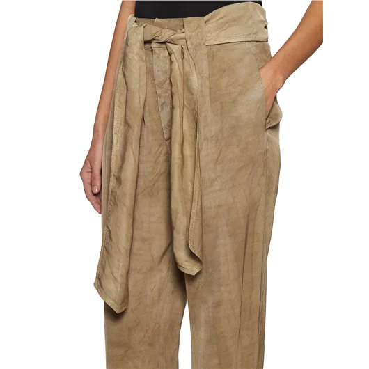 DONDUP PANTALONE MORBIDO CON CINTURA Sconto