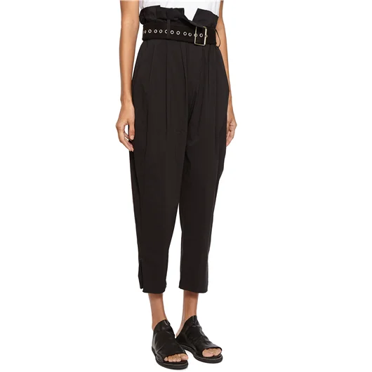 NU PANTALONI IN COTONE HIGH WAIST Italy