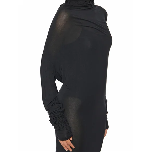 ANN DEMEULEMEESTER TOP LUNGO TATIANA LONG TWIST Sottocosto