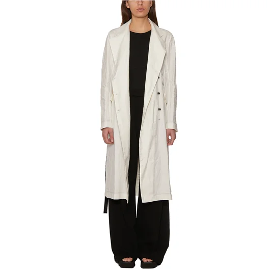 ISAAC SELLAM TRENCH IN LINO CERATO Convenienza