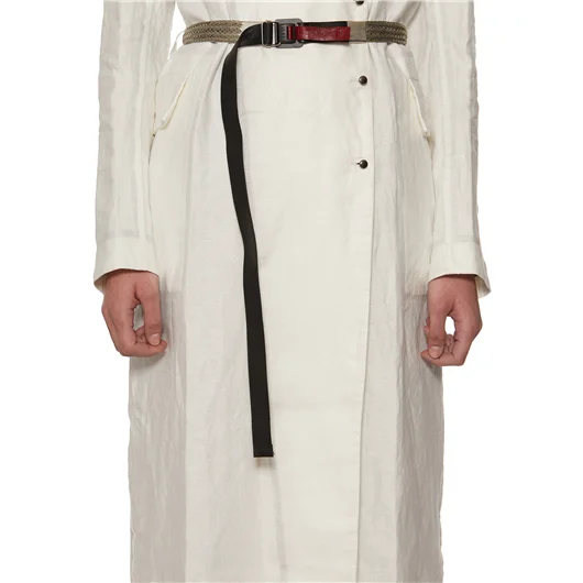 ISAAC SELLAM TRENCH IN LINO CERATO Convenienza
