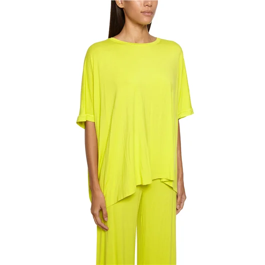 NU T-SHIRT GIROCOLLO IRREGOLARE Sconto