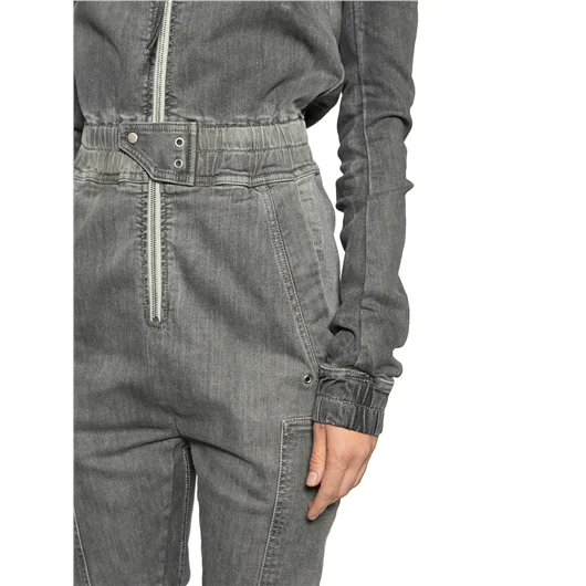 RICK OWENS DRKSHDW TUTA INTERA IN DENIM In Vendita