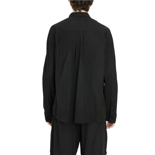 ANDREA YA'AQOV CAMICIA OVERSIZE IN CUPRO E COTONE Qualità Garantita