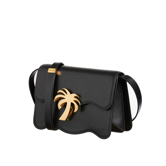 PALM ANGELS BORSA IN PELLE PALM BEACH Vendite Flash