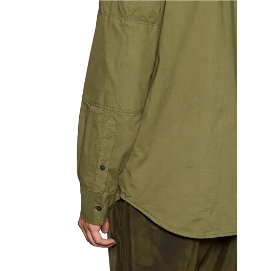 ANDREA YA'AQOV CAMICIA IN COTONE CON TASCHE Qualità Garantita
