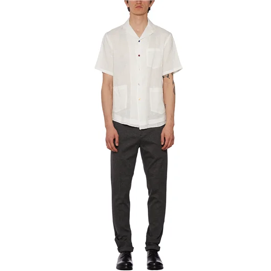 DANIELE ALESSANDRINI CAMICIA IN LINO Sottocosto