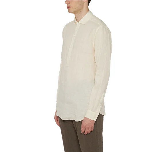 PAOLO PECORA CAMICIA IN LINO Convenienza