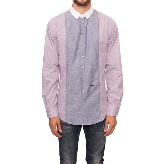 DSQUARED CAMICIA IN POPELINE DI COTONE Sconto