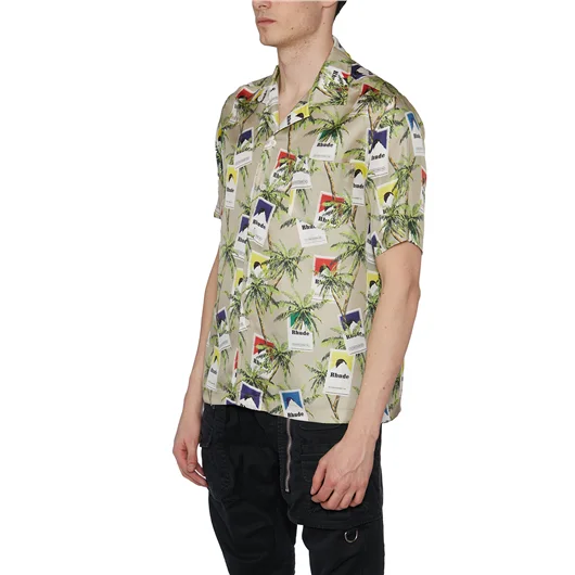 RHUDE CAMICIA IN SETA Offerta
