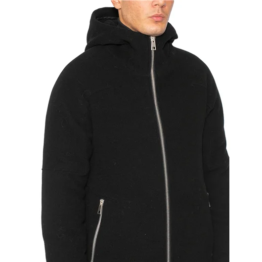 ANDREA YA'AQOV CAPPOTTO IN LANA CON BOMBER Nuova
