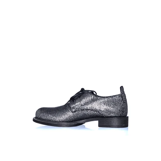 ANN DEMEULEMEESTER DERBY STRINGATA IN ARGENTO Fino Al -60%