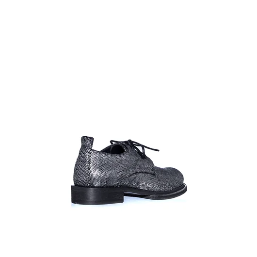 ANN DEMEULEMEESTER DERBY STRINGATA IN ARGENTO Fino Al -60%