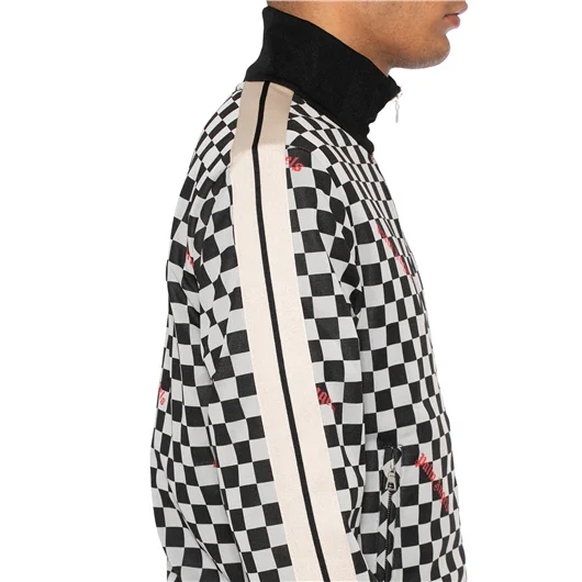PALM ANGELS FELPA CLASSIC TRACK JQRD DAMIER Affare Del Giorno