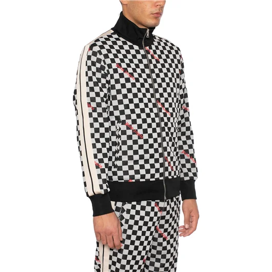 PALM ANGELS FELPA CLASSIC TRACK JQRD DAMIER Affare Del Giorno